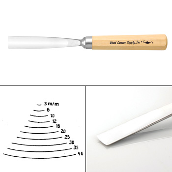 4 STRAIGHT GOUGE 20MM