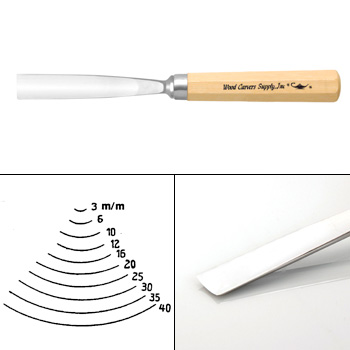 6 STRAIGHT GOUGE 6MM