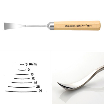 24 SPOONBIT GOUGE 6MM