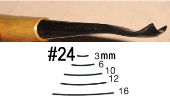 #24-16mm SPOON-BIT GOUGE