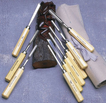 10 PC. GERMAN CARVERS SET