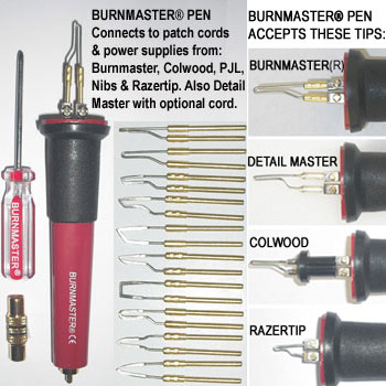 NEW! BURNMASTER PEN & 10 TIPS