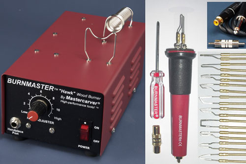 230V BURNMASTER HAWK, PEN & 10-TIPS SET