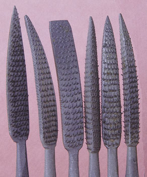 6-PIECE RIFFLER RASP SET