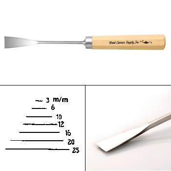 F1 FISHTAIL CHISEL 25MM