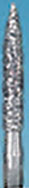1/16 Bullet Taper Diamond Bur T