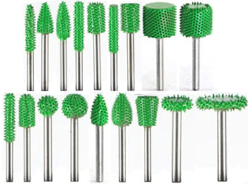18-BURR COARSE 1/8 SHANK SET