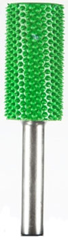 LONG CYLINDER COARSE GREEN