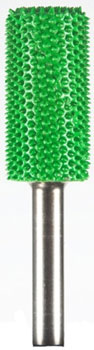LONG CYLINDER COARSE GREEN