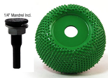 WOOD BLASTER COARSE GREEN