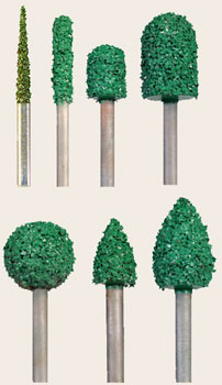 7- PC SET COARSE NUGGET BURRS