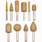 10 PC SET FINE NUGGET BURRS