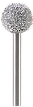 S-38E 1/8 SHANK BUR FN GOUGE CUT SILVER / COARSE