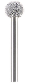 S-14E 1/8 SHANK BUR FN GOUGE CUT SILVER / COARSE