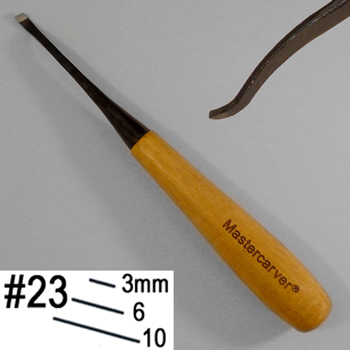 #23-6mm LEFT SPOON-BIT CHISEL