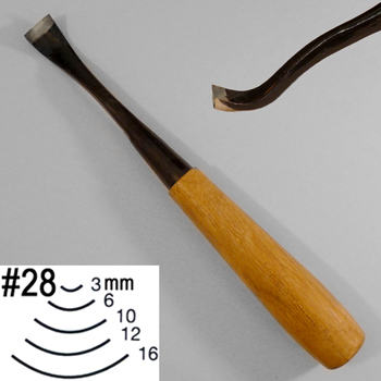 #28-12mm SPOON-BIT GOUGE