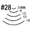 #28-3mm SPOON-BIT GOUGE