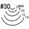 #30-3mm SPOON-BIT GOUGE