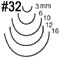 #32-3mm SPOON-BIT GOUGE