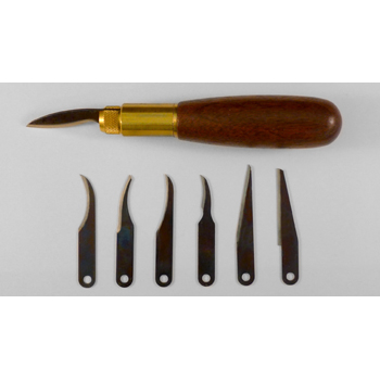 WALNUT HDLE W/ BLADES