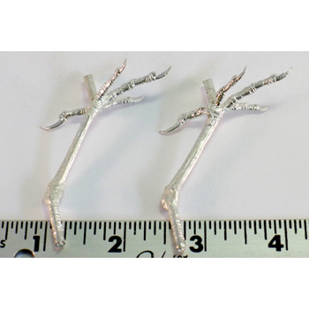 ROBIN BIRD FEET (pair)