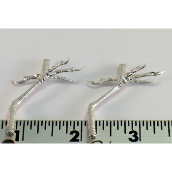 CEDAR WAX WING FEET (pair)