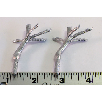 DOVE FEET (pair)