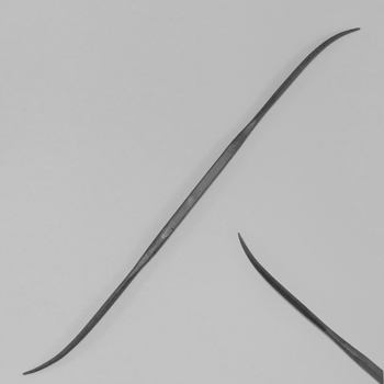 OVAL, SLIGHT BEND RIFFLER FILE