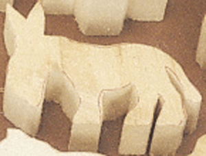 DONKEY CUT-OUT