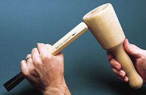 NATURAL WOOD MALLET-Wood Carvers Supply, Inc