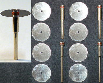 12-PIECE TEXTURE SAW SET