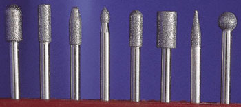 1/8 8PC DIAMOND PT SET MEDIUM (100 GRIT)