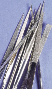 10PC DIA NEEDLE FILE SET FINE (220 GRIT)