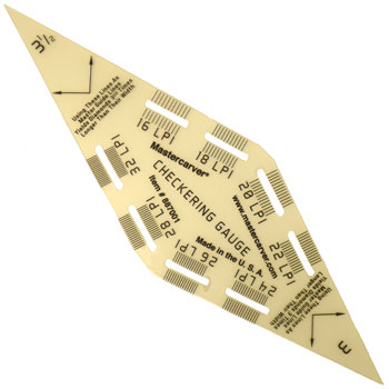 PRO CHECKERING GAUGE