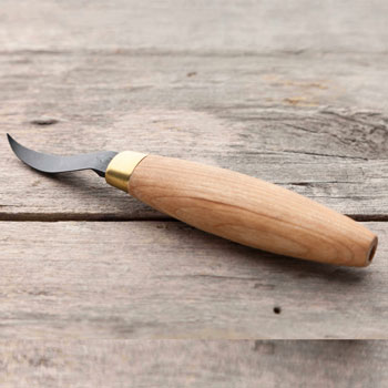 KN55 Spear Point Variable Radius Hook Knife