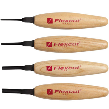 @MT400 Shallow U-Gouge Micro Tool Set