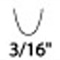 FR725  #11X X 3/16
