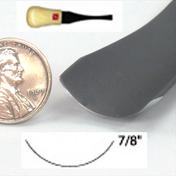 FR908  #8 X 7/8 PALM SWEEP