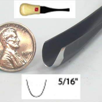 FR925  #11X X 5/16 PALM THUMBNAIL GOUGE
