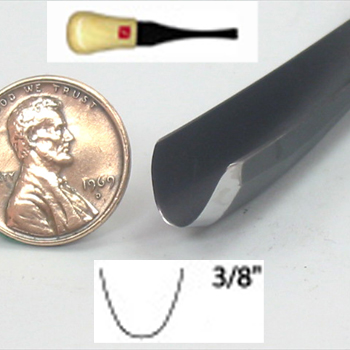 FR926  #11X X 3/8 PALM THUMBNAIL GOUGE