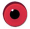 RED GLASS EYES 3MM