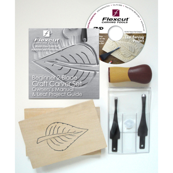 SK111  BEGINNER 2-BLADE CRAFT CARVER SET